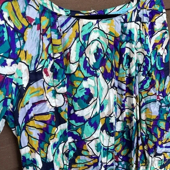 Antonio Melani bold abstract print dress size 14 - Picture 4 of 7